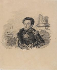 Portrait of A.P. Butovsky, Between 1817 and 1826. Creator: Hampeln, Carl, von (1794-after 1880)
