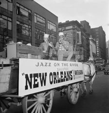 Portrait of Art Hodes, Henry (Clay) Goodwin, Sandy Williams, and Cecil...N.Y., ca. July 1947. Creator: William Paul Gottlieb