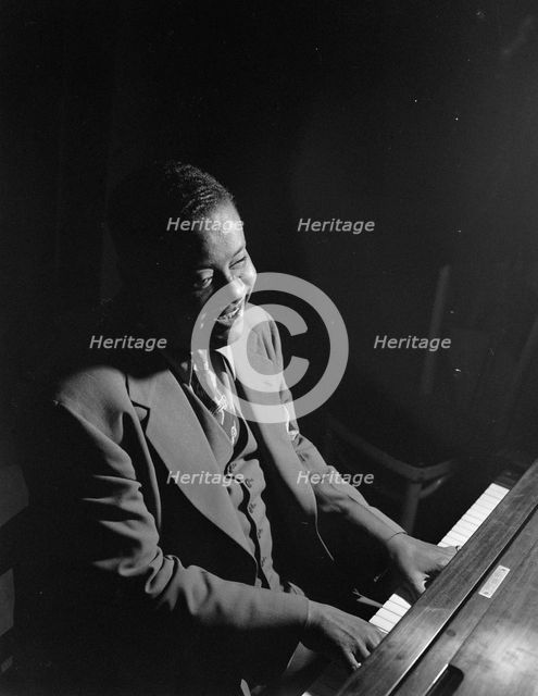 Portrait of Art Tatum, Rochester, N.Y.(?), ca. May 1946. Creator: William Paul Gottlieb.