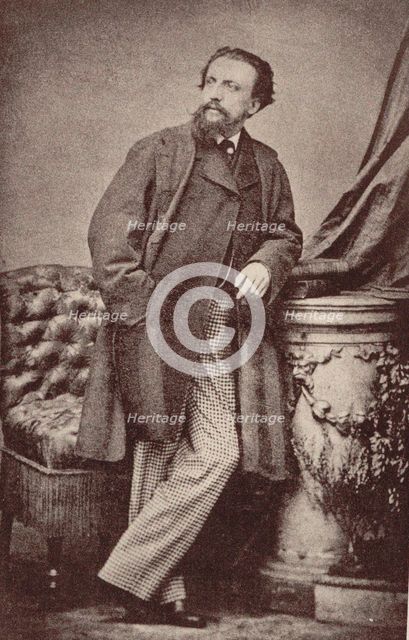 Portrait of Arthur Kalkbrenner (1828-1869), 1860. Creator: Anonymous.