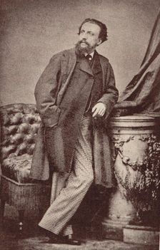 Portrait of Arthur Kalkbrenner (1828-1869), 1860. Creator: Anonymous