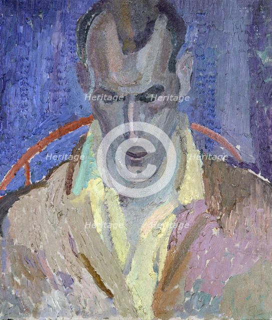 Portrait of Arthur Lett-Haines, 1920. Creator: Frances Hodgkins.