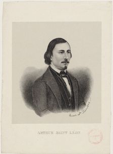 Portrait of Arthur Saint-Léon (1821-1870), 1845