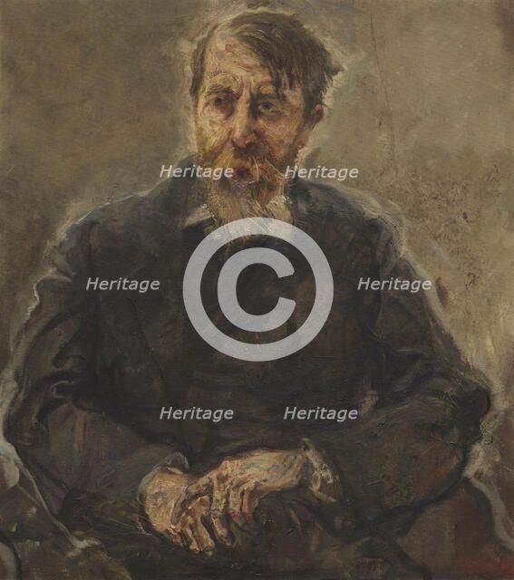 Portrait of Arthur Schnitzler (1862-1931), 1911. Creator: Oppenheimer, Max (1885-1954).