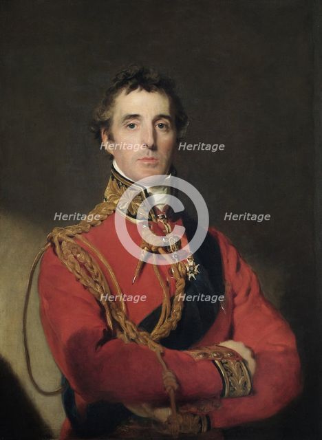 Portrait of Arthur Wellesley (1769-1852), 1st Duke of Wellington, 1815-1816. Artist: Lawrence, Sir Thomas (1769-1830)