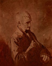 Portrait of Artist’s Father, 1872. Creator: Franciszek Tepa