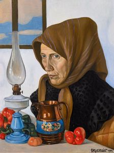 Portrait of Artist's Mother, 1922