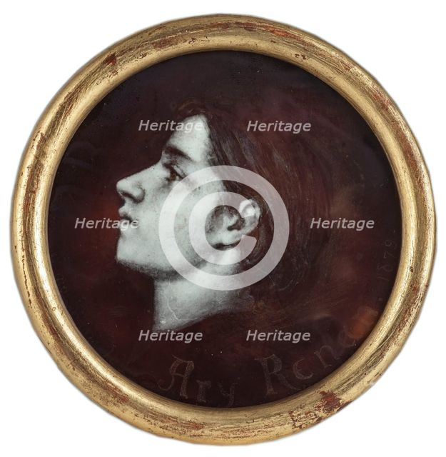 Portrait of Ary Renan, 1879. Creator: Unknown.