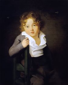 Portrait of Ary Scheffer as a child, c1800. Creator: Johann Bernhard Scheffer