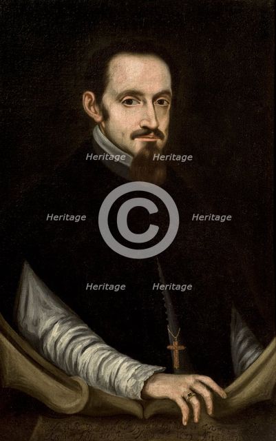 Portrait of Archbishop Ambrosio Ignacio Spínola y Guzmán (1632-1684).