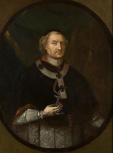 Portrait of Archbishop Imrich Esterházy, 1735. Creator: Master of Bratislava (active 1700-1750)