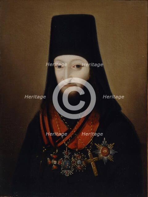 Portrait of Archbishop Joseph Count Argutinsky-Dolgoruky (1743-1801), 1840s. Artist: Anonymous, 18th century  