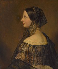 Portrait of Archduchess Auguste Ferdinande of Austria (1825-1864), princess of Tuscany