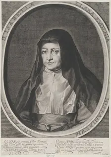 Portrait of Archduchess Isabella Clara Eugenia, Spanish Regent of the Low Countries..., ca. 1628-56. Creator: Anon