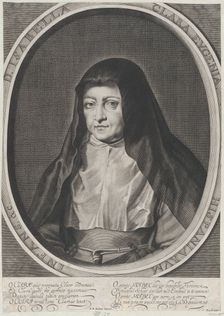 Portrait of Archduchess Isabella Clara Eugenia, Spanish Regent of the Low Countries..., ca. 1628-56. Creator: Anon