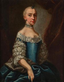 Portrait of Archduchess Maria Christina of Austria (1742-1798), Duchess of Teschen, ca 1770. Creator: Anonymous