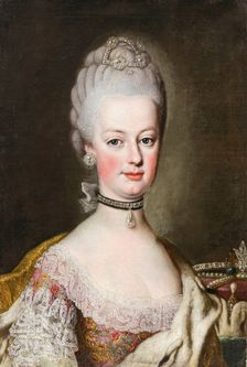 Portrait of Archduchess Maria Antonia of Austria (1755-1793), the later Queen Marie... 1770. Creator: Militz, Johann Michael (1725- 1779)