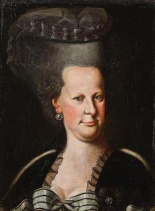 Portrait of Archduchess Maria Elisabeth of Austria (1743-1808), Abbess of the Noble Ladies Convent. Creator: Anonymous