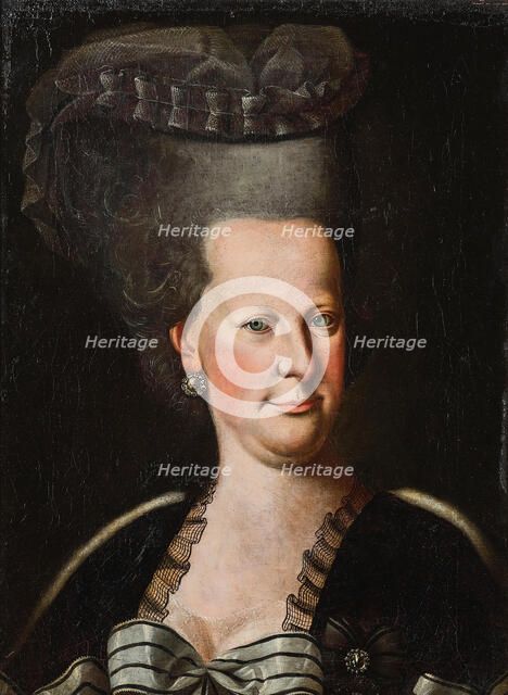 Portrait of Archduchess Maria Elisabeth of Austria (1743-1808), Abbess of the Noble Ladies' Convent. Creator: Anonymous.