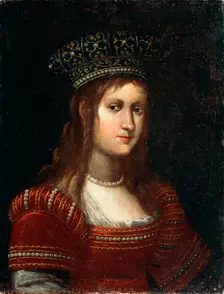 Portrait of Archduchess Maria Magdalena of Austria 17th century. Artist: Justus Sustermans