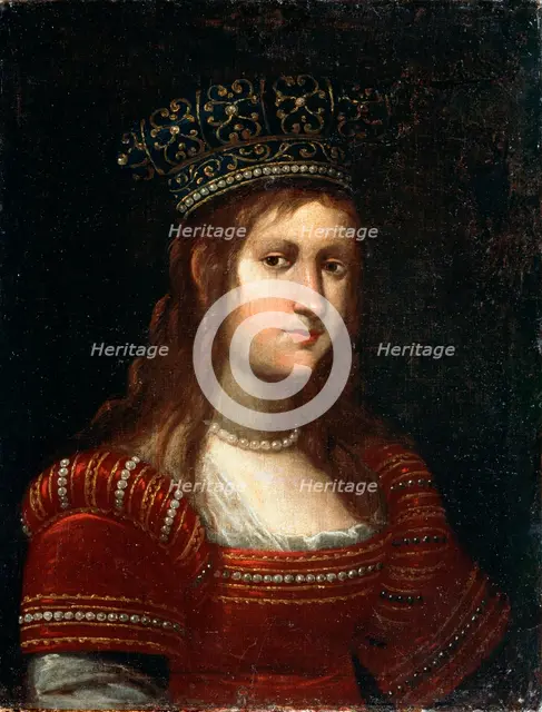 'Portrait of Archduchess Maria Magdalena of Austria', 17th century. Artist: Justus Sustermans
