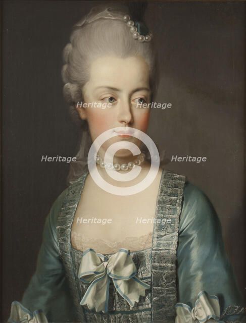 Portrait of Archduchess Marie Antoinette of Austria (1755-1793), Queen of the French.