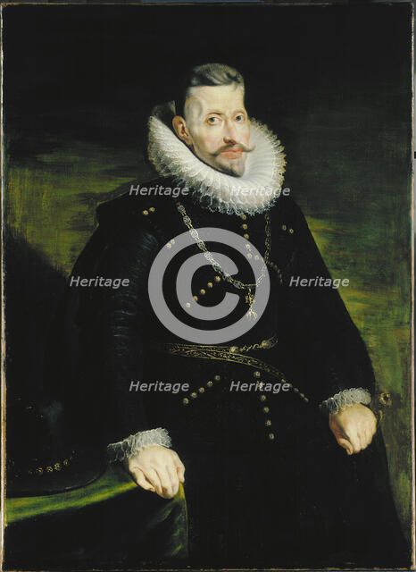 Portrait of Archduke Albert of Austria (1559-1621), Governor of the Spanish Netherlands, 1616. Creator: Rubens, Pieter Paul (1577-1640).