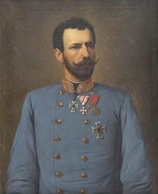 Portrait of Archduke Eugen of Austria-Teschen (1863-1954), 1900. Creator: Büche, Josef (1848-1917)