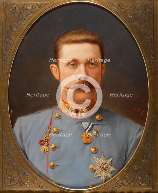 Portrait of Archduke Franz Ferdinand of Austria-Este (1863-1914), 1898. Creator: Antoine, Franz (1864-1935).