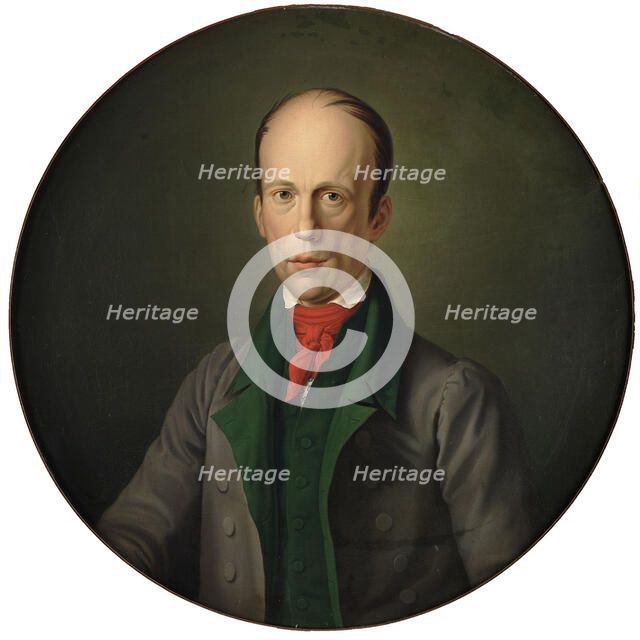 Portrait of Archduke John of Austria (1782-1859), 1827. Creator: Schnorr von Carolsfeld, Ludwig Ferdinand (1788-1853).