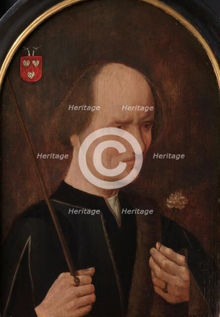Portrait of Arent Franckensz van der Meer, Lord of Pendrecht, called Malicious Aertje, c.1550-c.1560 Creator: Anon.