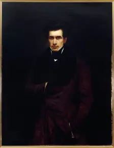 Portrait of Armand Carel (1800-1836), journalist, 1833. Creator: Henry Scheffer