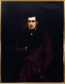 Portrait of Armand Carel (1800-1836), journalist, 1833. Creator: Henry Scheffer