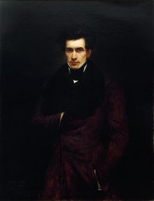 Portrait of Armand Carrel (1800-1836), 1833. Creator: Scheffer, Ary (1795-1858)