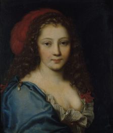 Portrait of Armande Béjart (1642-1700), c. 1660. Creator: Mignard, Nicolas (1606-1668)
