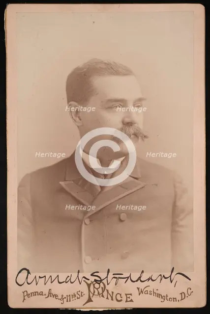Portrait of Armat Stoddart (1842-1910), Before 1892. Creator: George Prince.