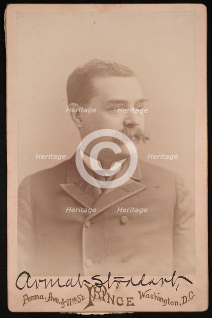 Portrait of Armat Stoddart (1842-1910), Before 1892. Creator: George Prince.