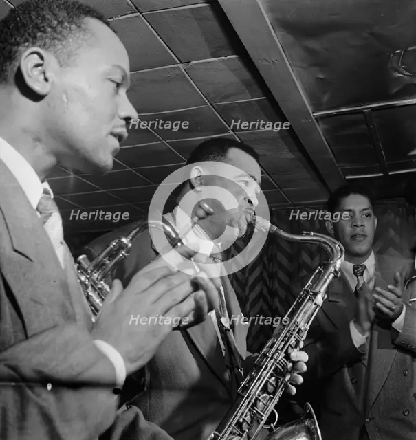 Portrait of Arnett Cobb, Downbeat, New York, N.Y., 1946. Creator: William Paul Gottlieb.