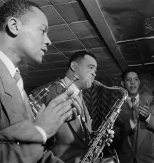 Portrait of Arnett Cobb, Downbeat, New York, N.Y., 1946. Creator: William Paul Gottlieb