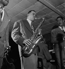 Portrait of Arnett Cobb, Downbeat, New York, N.Y., 1946. Creator: William Paul Gottlieb