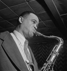Portrait of Arnett Cobb, Downbeat, New York, N.Y., 1946. Creator: William Paul Gottlieb