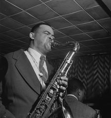 Portrait of Arnett Cobb, Downbeat, New York, N.Y., 1946. Creator: William Paul Gottlieb