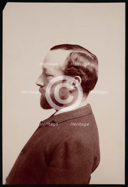 Portrait of Arnold Hague (1840-1917), Before 1900. Creator: United States National Museum Photographic Laboratory.