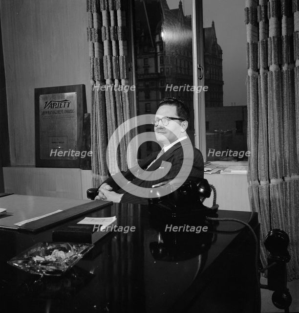 Portrait of Arnold Hartley, New York, N.Y., ca. July 1947. Creator: William Paul Gottlieb.