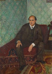 Portrait of Arnold Schönberg, c. 1907. Creator: Gerstl, Richard (1883-1908)