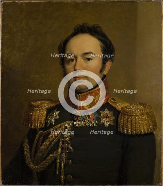 Portrait of Arseny A. Zakrevsky (1783-1865), 1820. Creator: George Dawe.