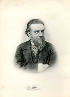 Portrait of astronomer Hugo Gylden (1841-1896), 1903