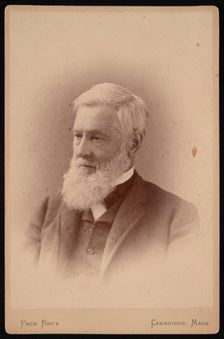 Portrait of Asa Gray (1810-1888), March 1887. Creator: Pach Bros