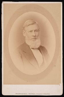 Portrait of Asa Gray (1810-1888), Before 1876. Creator: William Notman