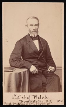 Portrait of Ashbel Welch (1809-1882), May 1874. Creator: Frederick Gutekunst